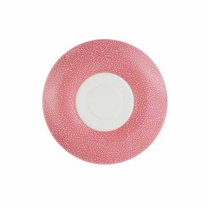 Purity Pearls Pink Saucer 16cm [6.3"]