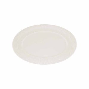 Vibes Rimmed Oval Plate 24x15cm