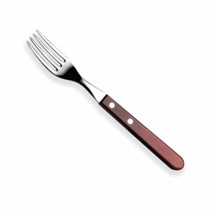 Jumbo Polywood Steak Fork Red 24cm [9.4"]