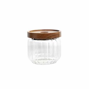 Condiment Jar + Wood Lid 39cl [13.75oz]