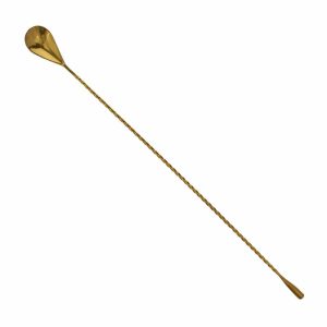 Twisted Bar Spoon Gold 40cm [15.7"]