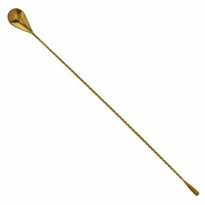 Twisted Bar Spoon Gold 50cm [19.7"]