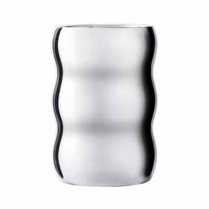 Waves Double Walled Wine Cooler S/S 12.5x19.5cm