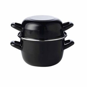 Mussel Casserole Black 20cm [7.9"]