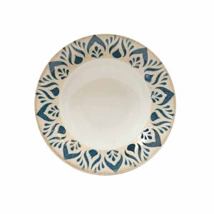 Napoli Blue Pasta Bowl 26.5cm [10.4"]