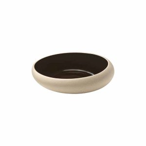 Embrace Black Deep Coupe Plate 17cm