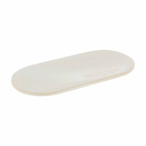 Bread&Bite Oval Plate Beige 22x10cm