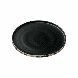Nara Black&White Plate 21cm [8.3"]
