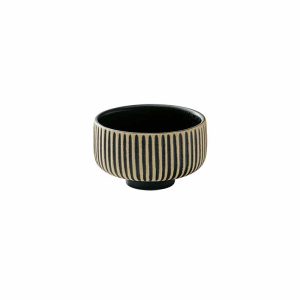 Nara Black&White Small Bowl 8cm [3.1"]