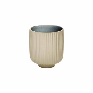 Nara Grey Relief Mug no handle 32cl [11.25oz]