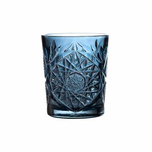 Hobstar Double Old Fashioned Blue 35cl [12.5oz]